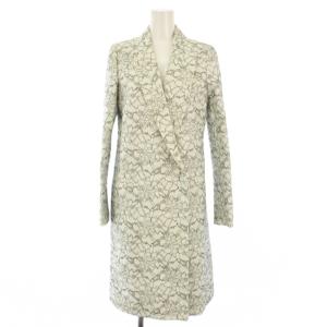 チェスターコート スプリングコート 春アウター レース 40 ホワイト 16S69001 /TK