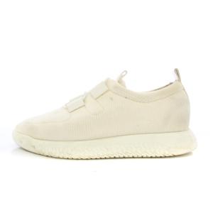 TEAM ローカットスニーカー シューズ 厚底 ワンカラー 39.5 白 ホワイト /BB