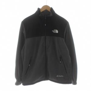LOGAN FLEECE JACKET フリースジャケット ブルゾン ジップアップ 切替 ナイロン 90