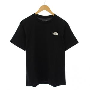 THE NORTH FACE ショートスリーブバンダナスクエアロゴティー Tシャツ 半袖 クルーネック ストレッチ プリント バイカラー