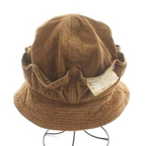 KAPITAL 後染め 14Wel コーデュロイ ブッシュHAT ハット バケハ 帽子 茶 ブラウン K1408XH408