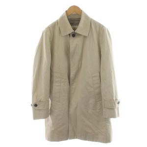 ステンカラーコート ミドル丈 ライナー付き アウター S ベージュ CC09BW0701 /AN47