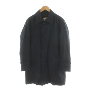 ステンカラーコート ミドル丈 ライナー付き アウター S 紺 ネイビー CC09BW0701 /AN65
