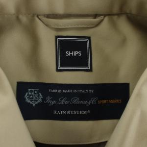 SHIPS × ロロピアーナ Loro Piana RAIN SYSTEM ステンカラーコート ミドル丈 ライナー付き