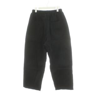 homspun ギャザーパンツ イージーパンツ コットン F 黒 ブラック 242-3357 /AN2