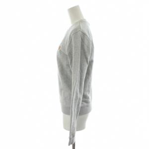 Maison Kitsuné スウェット トレーナー クルーネック ワッペン XS グレー LW00302KM0001 /AN18