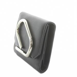 3.1 phillip lim ALIX SMALL FLAP WALLET 三つ折り 財布 ウォレット レザー 黒 ブラック AE20-B924NPO
