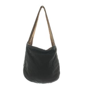 ショルダーバッグ レオパード ヒョウ柄 黒 ブラック 茶 ブラウン /AN16 OH