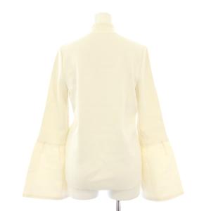 ADORE シルクウールツイルニットトップス 長袖 38 白 531-2270004 /KH