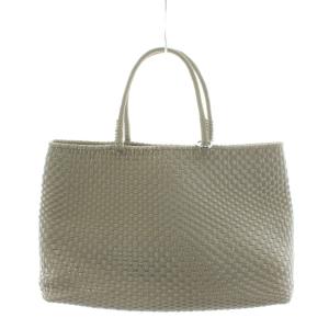 イントレッチオ トートバッグ ハンドバッグ かごバッグ グレー /AN6