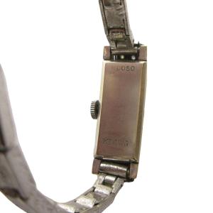 RADO 腕時計 アナログ 2針 手巻き K14WG シルバーカラー W0050