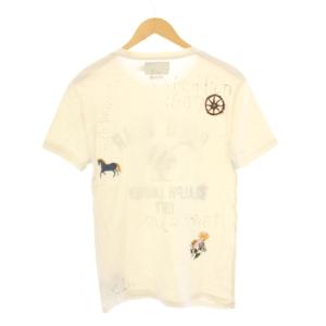 RALPH LAUREN POLO COUNTRY ポロベア Tシャツ カットソー 半袖 S アイボリー /KH