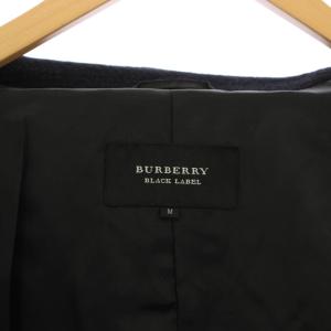 BURBERRY BLACK LABEL ピーコート Pコート ショート丈 M 黒 D1F70-213-28 /KH