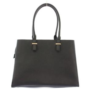 NATURAL BEAUTY BASIC トートバッグ ハンドバッグ レザー ワンカラー 黒 ブラック /BB