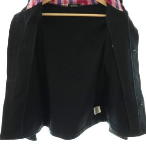 BURBERRY BLACK LABEL ジャケット フード パーカー コットン 2 紺 /NR