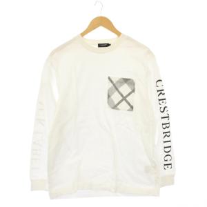 ヘビーウェイトカットソー Tシャツ ロンT 長袖 ロゴ M 白 51P80-490-02 /KH