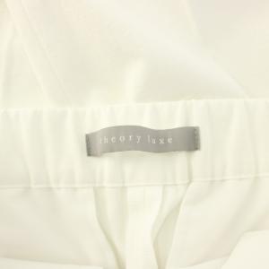 theory luxe 25SS Ariosa Carol 2 スキニーパンツ イージー 34 白 03-5106421 /KH