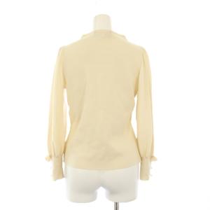 M'S GRACY ニット カットソー 長袖 リボン 38 アイボリー TZ-518123 /KH