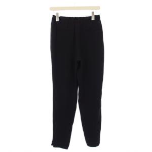 Theory POWDER CREPE TRALPIN イージーパンツ S 黒 01-9306455 /KH
