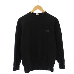 スウェット トレーナー 長袖 ロゴ M 黒 /KH