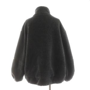 SLOBE IENA 24AW ウールコンボアスタンドコクーンブルゾン ジャケット アウター 38 グレー 24011912826040