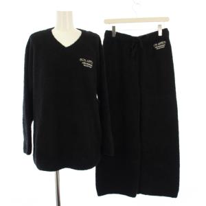 JOEL ROBUCHON ルームウェア プルオーバーカットソー パンツ F 黒 PWNT245035