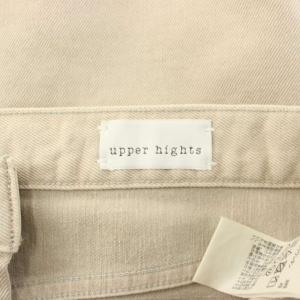 upper hights THE CAMPBELL タイトロングスカート デニム 1 ベージュ 861205I02SND /KH