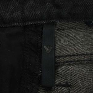 EMPORIO ARMANI デニムパンツ ジーンズ ジーパン Gパン 33 黒 ブラック /AN49