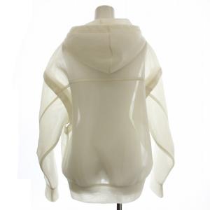 MAISON SPECIAL 2way See-through Hoodie シースルー パーカー ベスト切替 F 白 ホワイト 21232415804