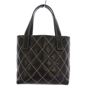 CHANEL ワイルドステッチ トートバッグ ココマーク ブラック 7番台