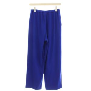 SLOBE IENA 22AW PEストレートパンツ スラックス パンツ 36 青 ブルー 22030912303030 /G