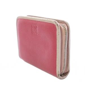 LOEWE Amazona アマソナ アナグラム コインケース 小銭入れ スクエア ラウンドファスナー レザー ロゴ