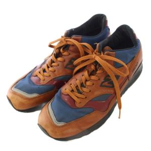 New Balance ローカットスニーカー US11 ブラウン ネイビー