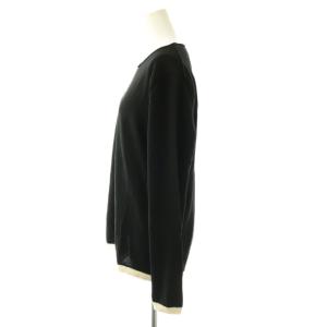 BLACK COMME des GARCONS AD2012 ニット プルオーバー 長袖 うさぎ柄 M 黒 1J-N005 /DF