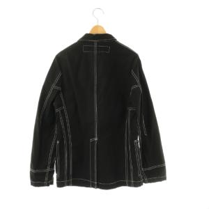 JUNYA WATANABE MAN WQ-J038 AD2005 ジャケット テーラード コットン SS 黒 /NR