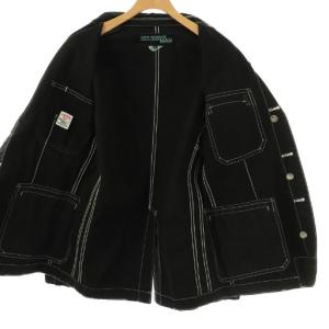 JUNYA WATANABE MAN WQ-J038 AD2005 ジャケット テーラード コットン SS 黒 /NR