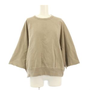 23SS Suavity スウェット トレーナー 七分袖 ベージュ 23070500711010 /KH