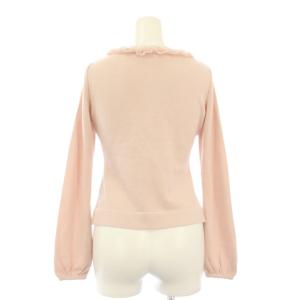 René ニットカーディガン 長袖 レース 花柄 34 ピンク 6312750 /KH