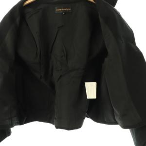 COMME des GARCONS AD2004 04AW Dark Romance期 丸襟ジャケット S ブラック GN-J034