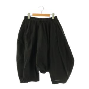 AD2016 17SS invisible clothing期 サルエルパンツ S ブラック GS-P017