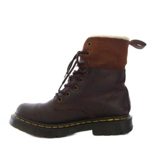 Dr.Martens スノープラウ ウィンターグリップブーツ レースアップ UK5 茶 1460 /KH