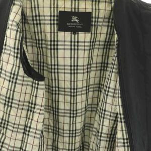 BURBERRY BLACK LABEL ステンカラーコート ライナー付き アウター L 黒 /NR