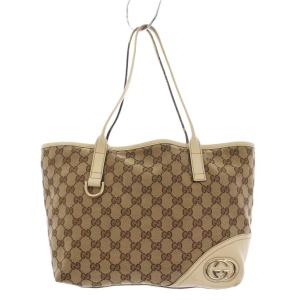 GGキャンバス トートバッグ ベージュ 169946