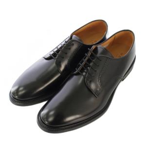 ビジネスシューズ レースアップ ラウンドトゥ ローヒール レザー ワンカラー 27 黒 ブラック /BB