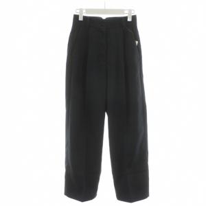 23AW チノライクタックワイドpt パンツ スラックス 40 紺 ネイビー 23030938302030