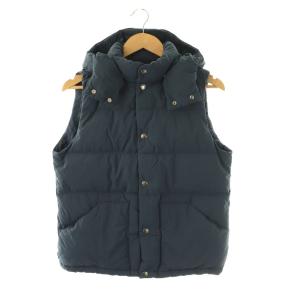 CAMP SIERRA VEST ダウンベスト XL 紺 NDW91402 /AQ OS