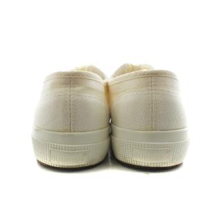 SUPERGA オーガニックキャンバス ナチュラルダイ スニーカー シューズ 23.5cm 白 ホワイト S2111KW-A0A