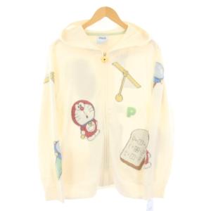 ドラえもん ジャガードパーカ ルームウェア F アイボリー PWNT254006 /KH