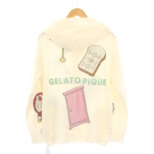 gelato pique ドラえもん ジャガードパーカ ルームウェア F アイボリー PWNT254006 /KH