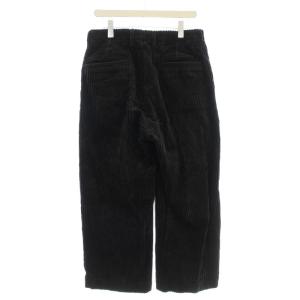 UNIVERSAL PRODUCTS Jumbo CORDUROY Pants 太畝 コーデュロイパンツ 2 黒 ブラック 222-60502